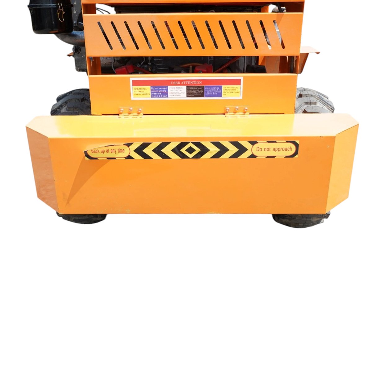 Mini incarcator frontal articulat 4x4, motor diesel 32CP, capacitate ridicare 500kg, latime cupa 1000mm Breckner Germany - imagine 9