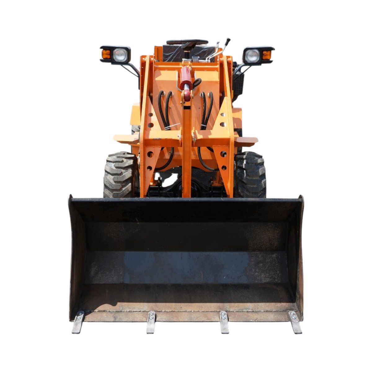 Mini incarcator frontal articulat 4x4, motor diesel 32CP, capacitate ridicare 500kg, latime cupa 1000mm Breckner Germany - imagine 3