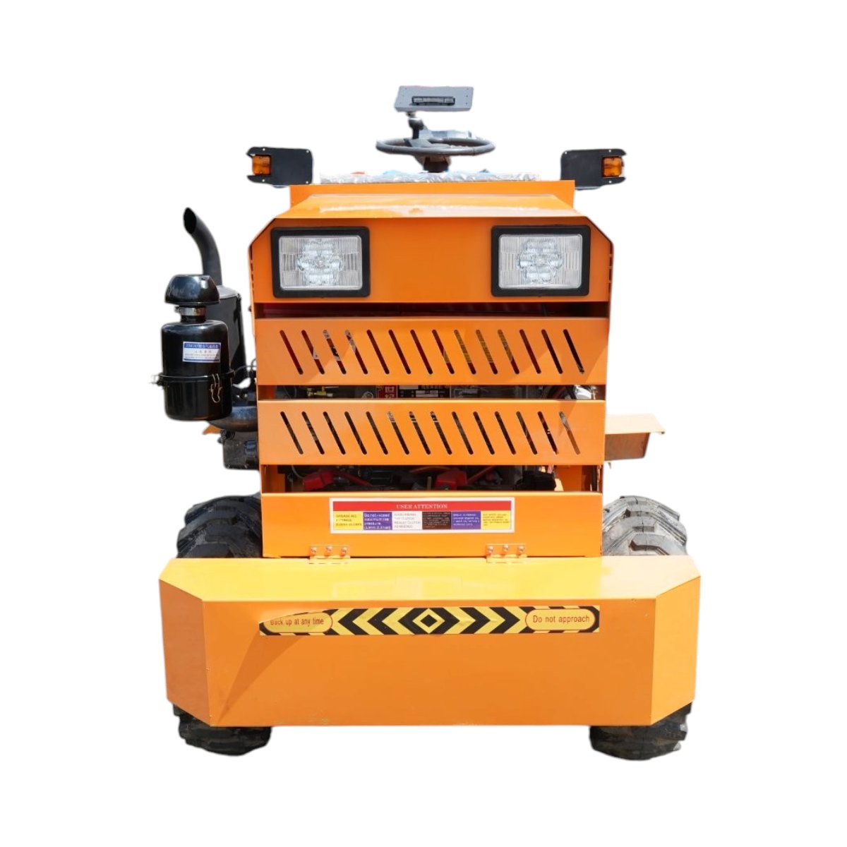 Mini incarcator frontal articulat 4x4, motor diesel 32CP, capacitate ridicare 500kg, latime cupa 1000mm Breckner Germany - imagine 5