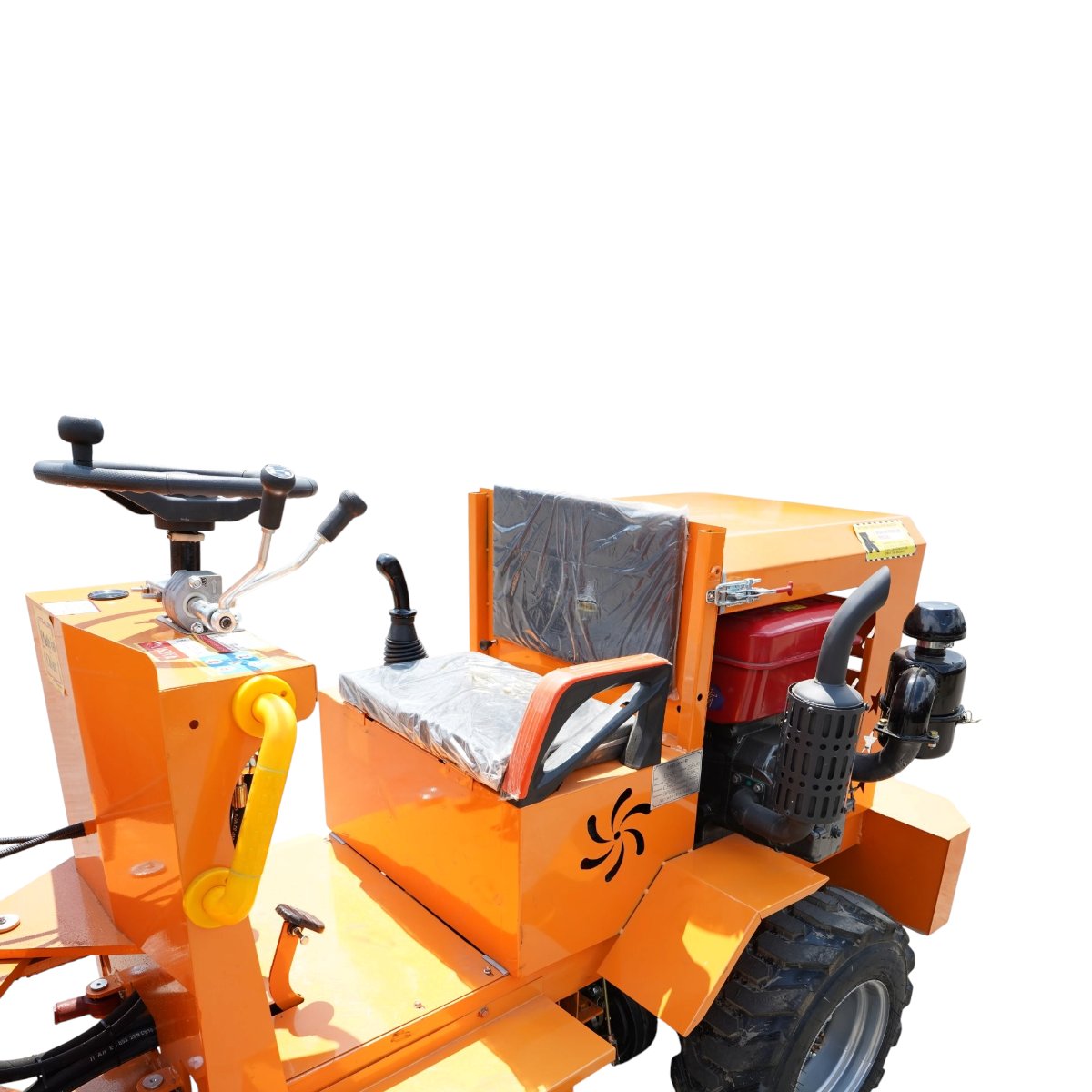 Mini incarcator frontal articulat 4x4, motor diesel 32CP, capacitate ridicare 500kg, latime cupa 1000mm Breckner Germany - imagine 6
