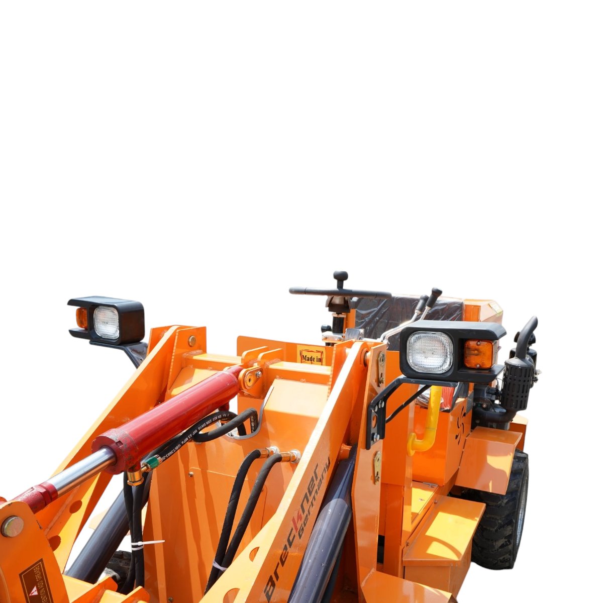 Mini incarcator frontal articulat 4x4, motor diesel 32CP, capacitate ridicare 500kg, latime cupa 1000mm Breckner Germany - imagine 8