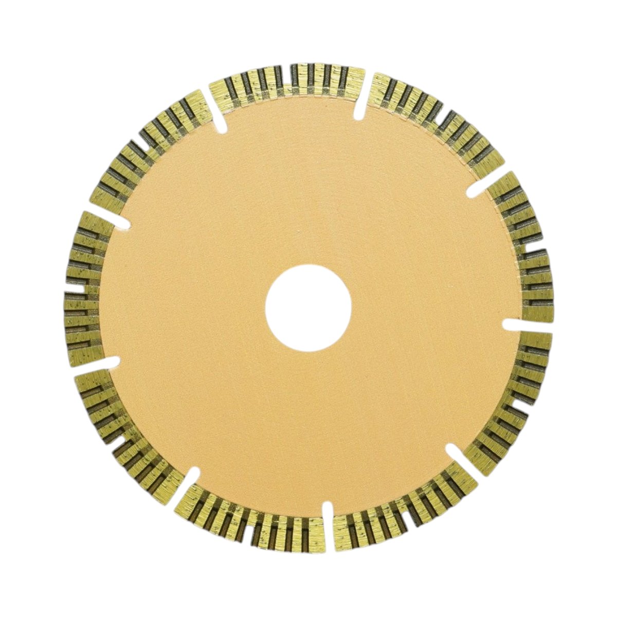 Disc diamantat turbo segmentat 116x1.8x20mm, taiere umeda placi ceramice pentru masina de sanfrenare la 45 grade VN89 - imagine 3