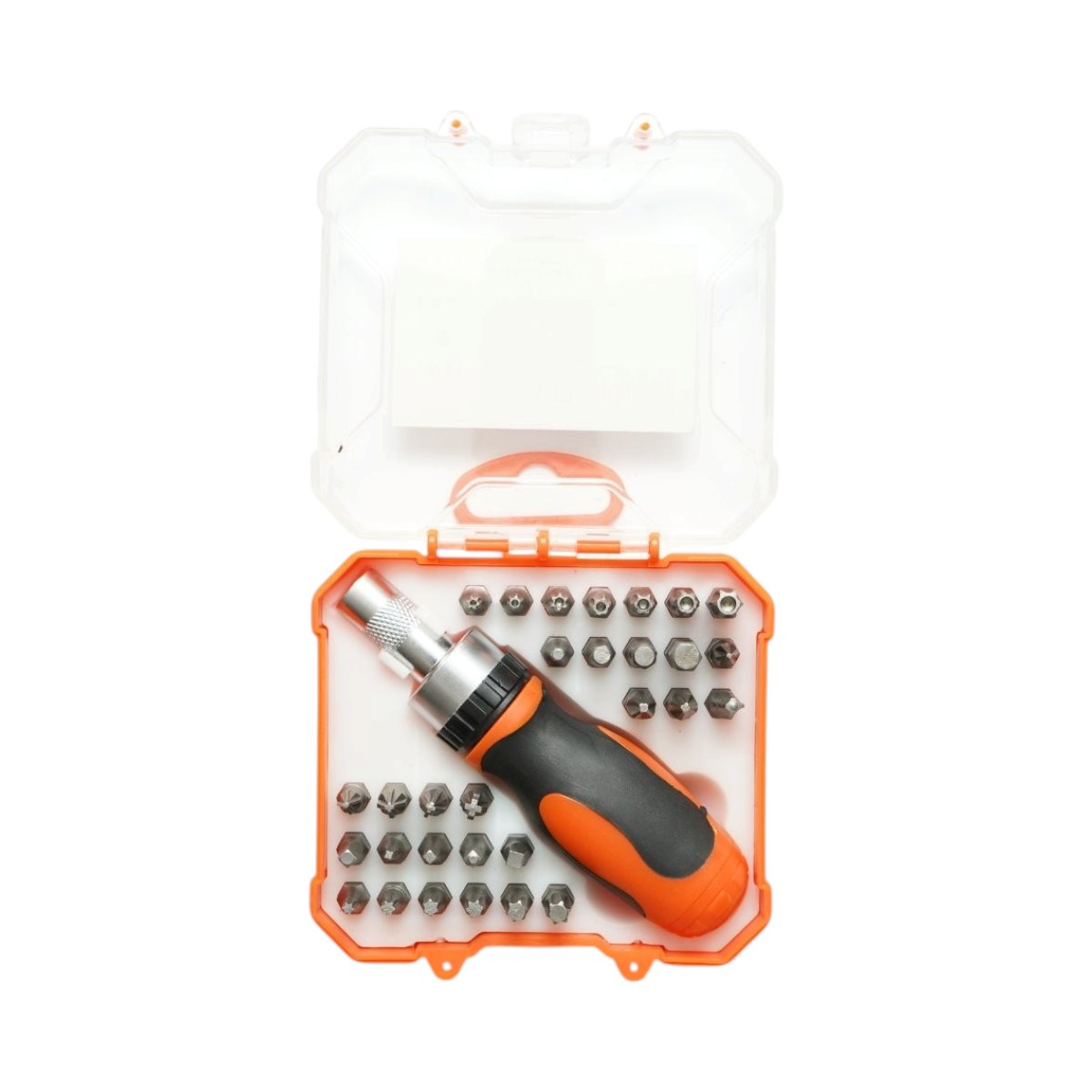 Set surubelnita cu clichet si biti imbus, torx, PH, PZ 31 piese Cr-V - imagine 2