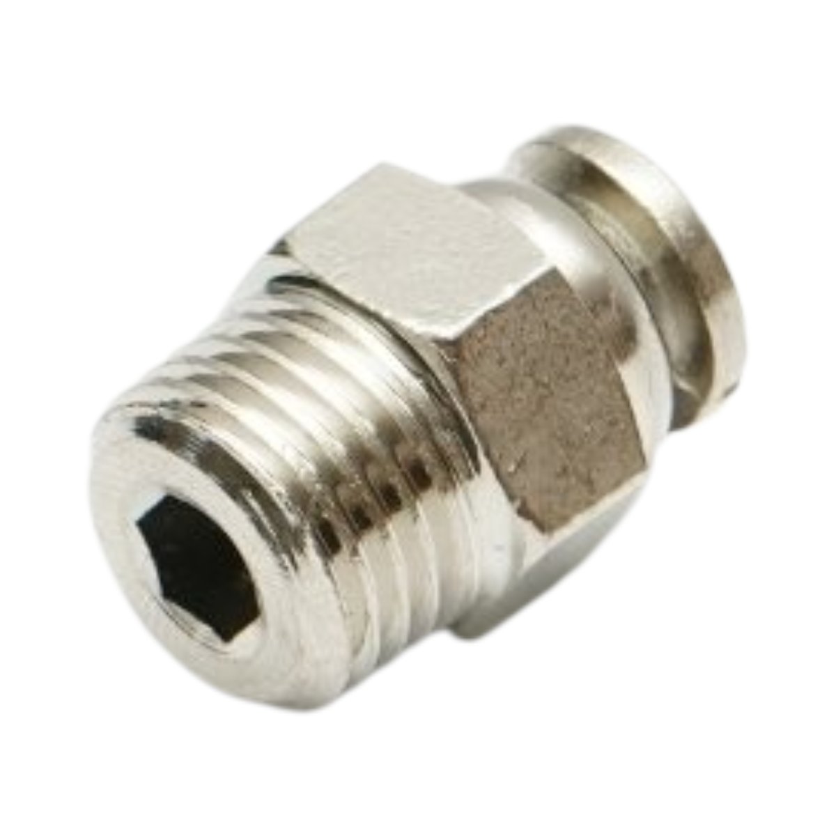Mufa rapida dreapta metalica 6mm filet exterior 1/4 inch - imagine 3