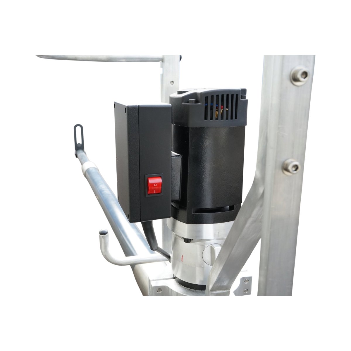 Masina electrica infiletat suruburi de fundatie elicoidale 220V, 2920W, cuplu 5300Nm pentru montaj la sol structuri panouri solare fotovoltaice Breckner Germany - imagine 8