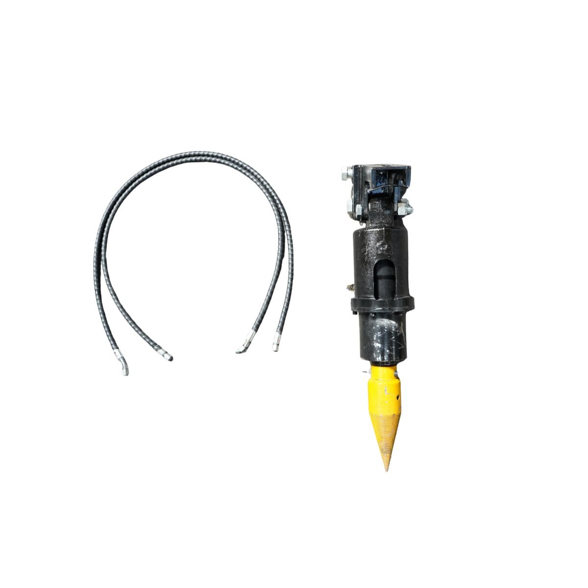 Despicator lemne conic hidraulic pentru mini excavator 0.8-2.5 tone - imagine 4
