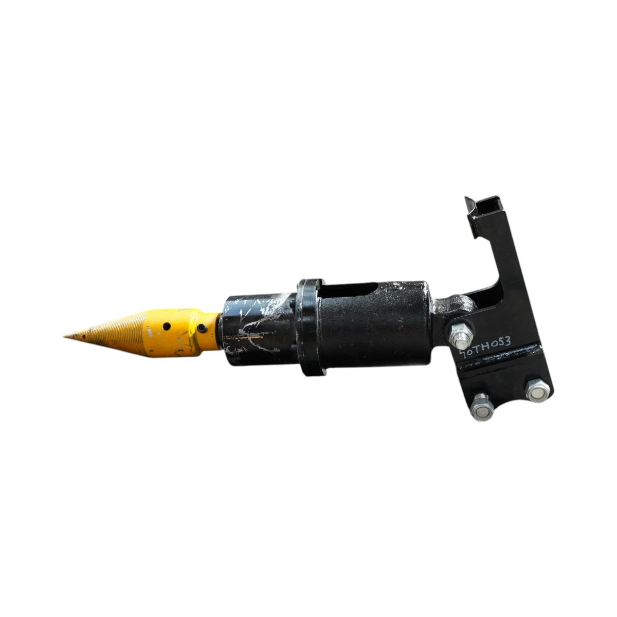 Despicator lemne conic hidraulic pentru mini excavator 0.8-2.5 tone - imagine 2