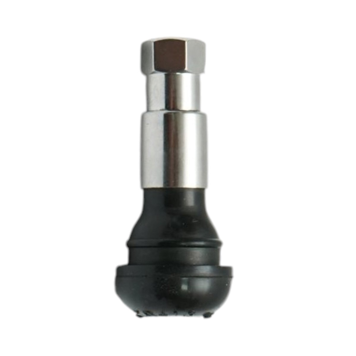 Valva roata auto tubeless 45mm premium EPDM TR413 cromata - imagine 2