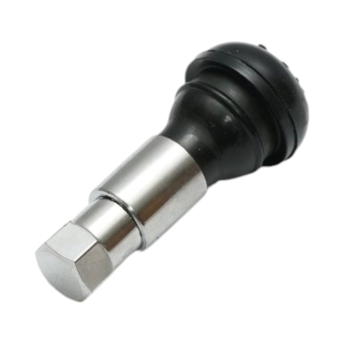 Valva roata auto tubeless 45mm premium EPDM TR413 cromata - imagine 4