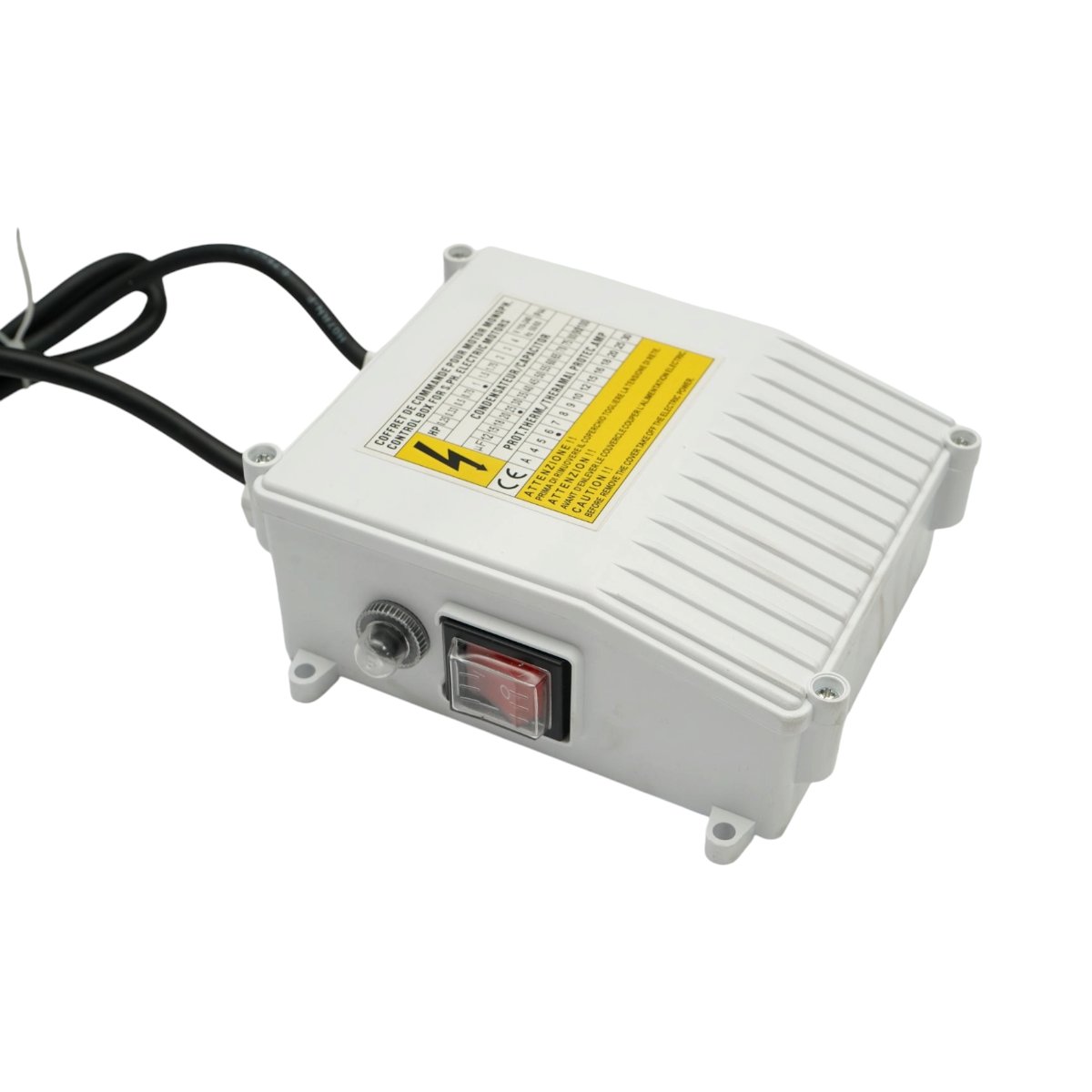 Pompa apa submersibila inox 2.2kW, 220V, D100mm, debit 6 m3/h, inaltime refulare 105m, 15 turbine ceramice, racire pe ulei, panou de control K90QJD2-105/15-2.2 Breckner Germany - imagine 9