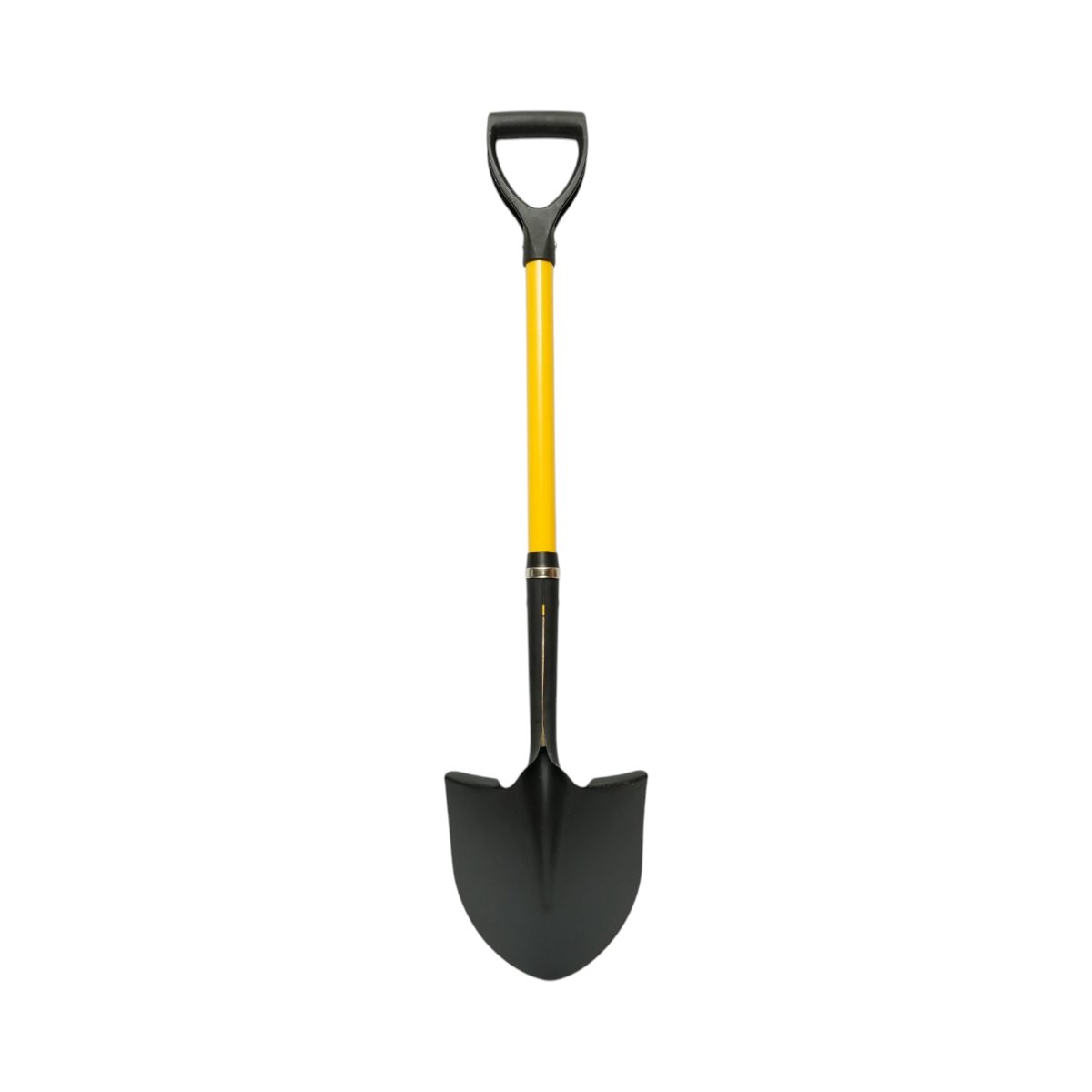 Lopata otel cu varf ascutit tip cazma 220x290x1020mm, coada din fibra de sticla si maner D Crownman - imagine 5