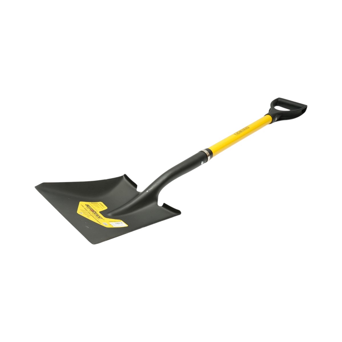 Lopata otel dreapta 235x275x1020mm, coada din fibra de sticla cu maner D Crownman - imagine 4