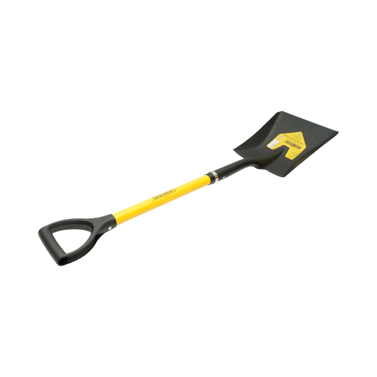 Lopata otel dreapta 235x275x1020mm, coada din fibra de sticla cu maner D Crownman - imagine 6