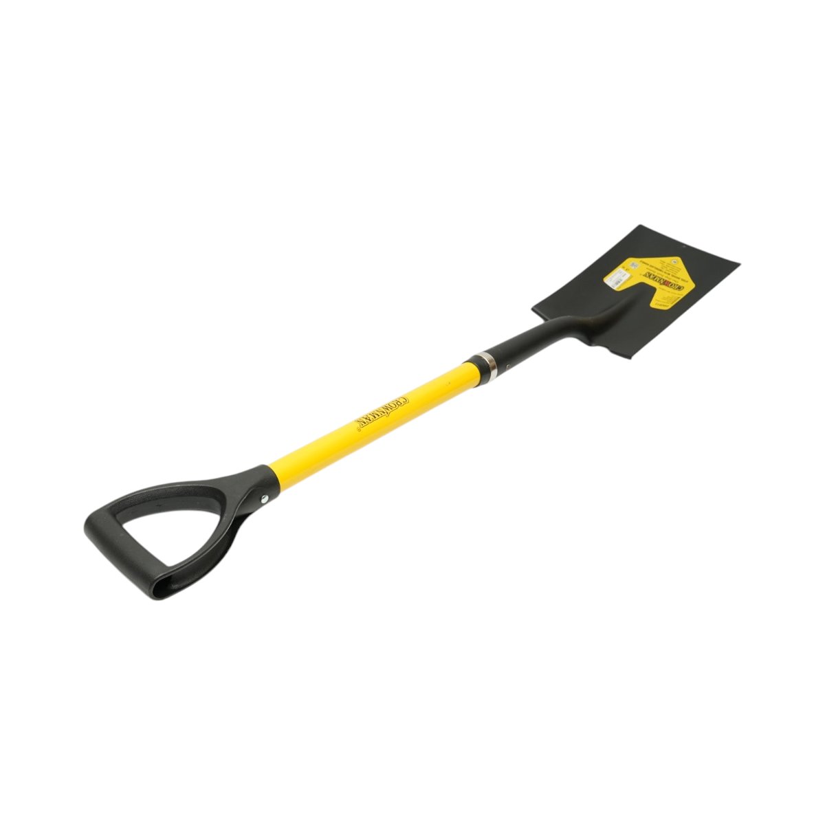 Lopata otel dreapta 175x285x1020mm, coada din fibra de sticla cu maner D Crownman - imagine 6