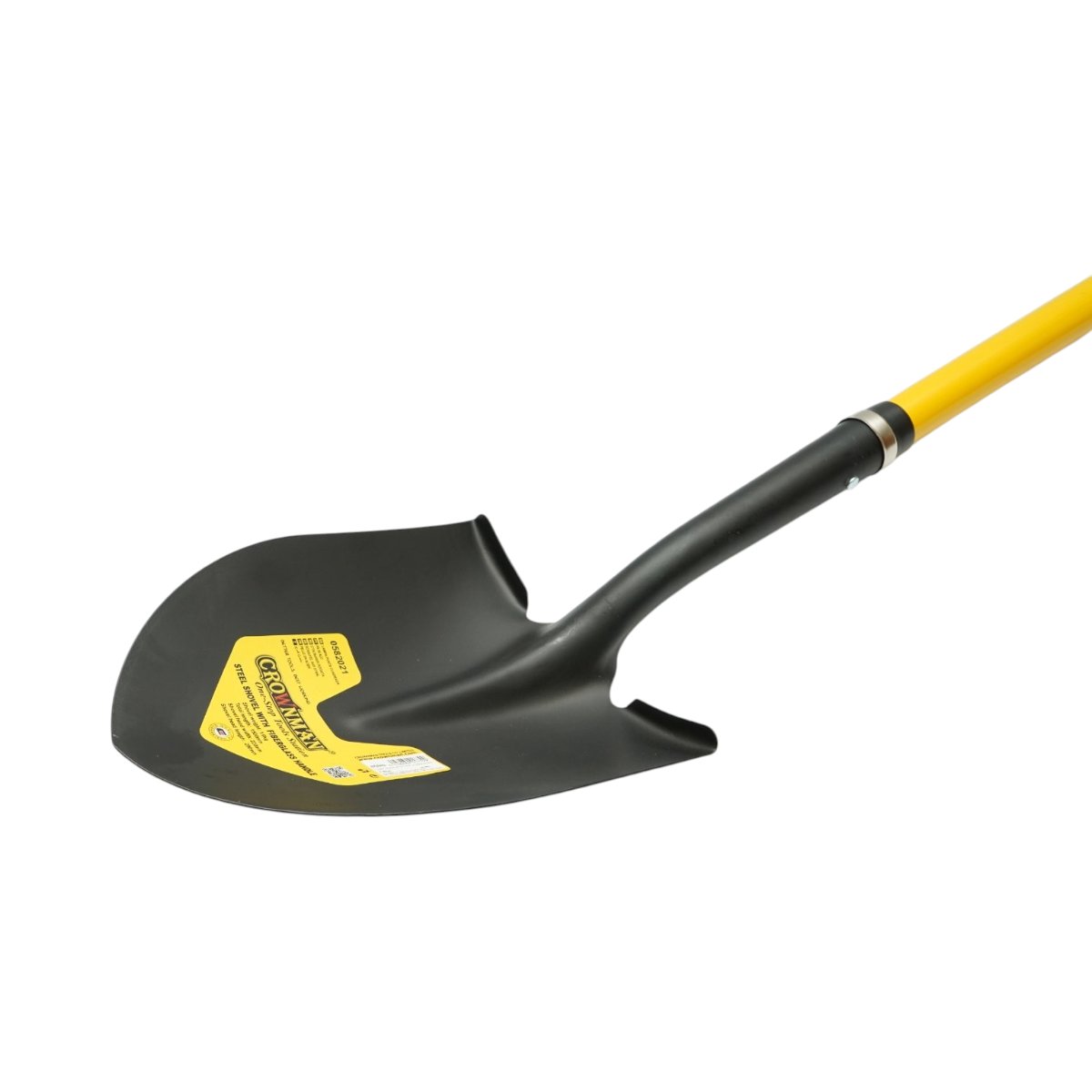 Lopata otel cu varf ascutit tip cazma 220x290x1500mm, coada din fibra de sticla Crownman - imagine 7