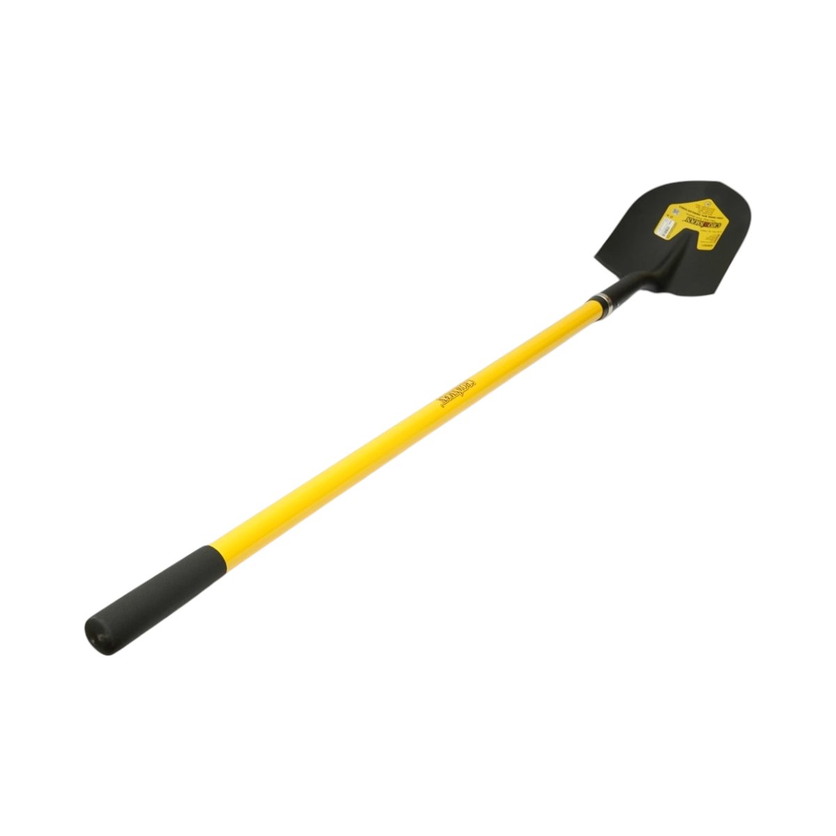 Lopata otel cu varf ascutit tip cazma 220x290x1500mm, coada din fibra de sticla Crownman - imagine 6