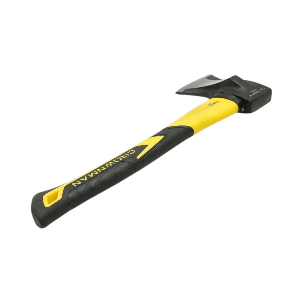 Topor profesional 1000g cu lama din otel forjat, coada din fibra de sticla si maner antiderapant TPR Crownman - imagine 4