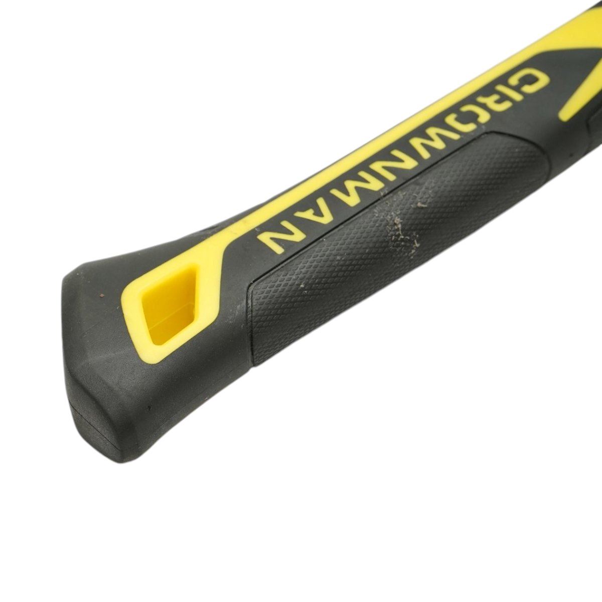 Topor profesional 800g cu lama din otel forjat, coada din fibra de sticla si maner antiderapant TPR Crownman - imagine 6