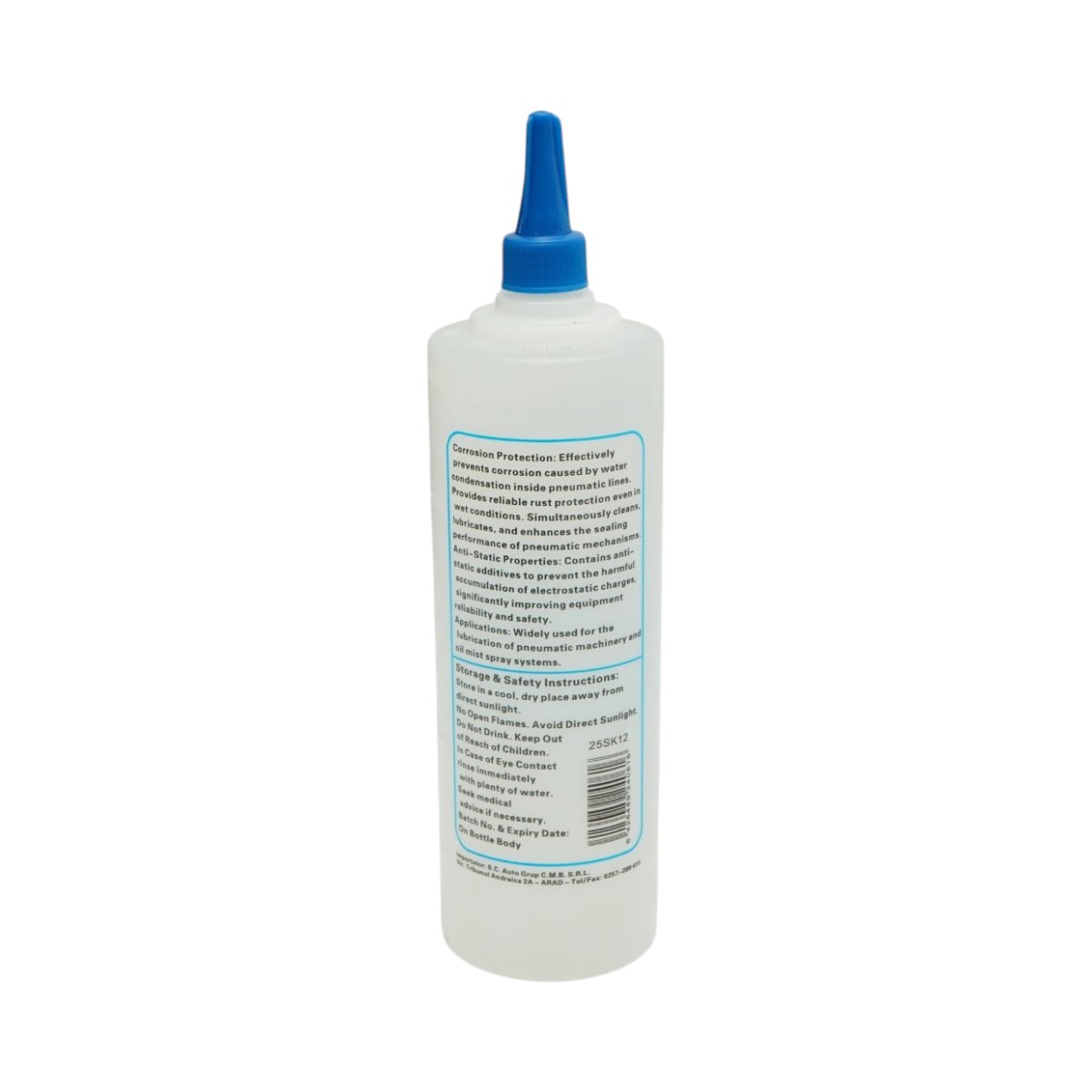 Ulei lubrifiant pentru scule pneumatice si lubrificatoare cu ceata de ulei transparent 500ml Breckner Germany - imagine 2