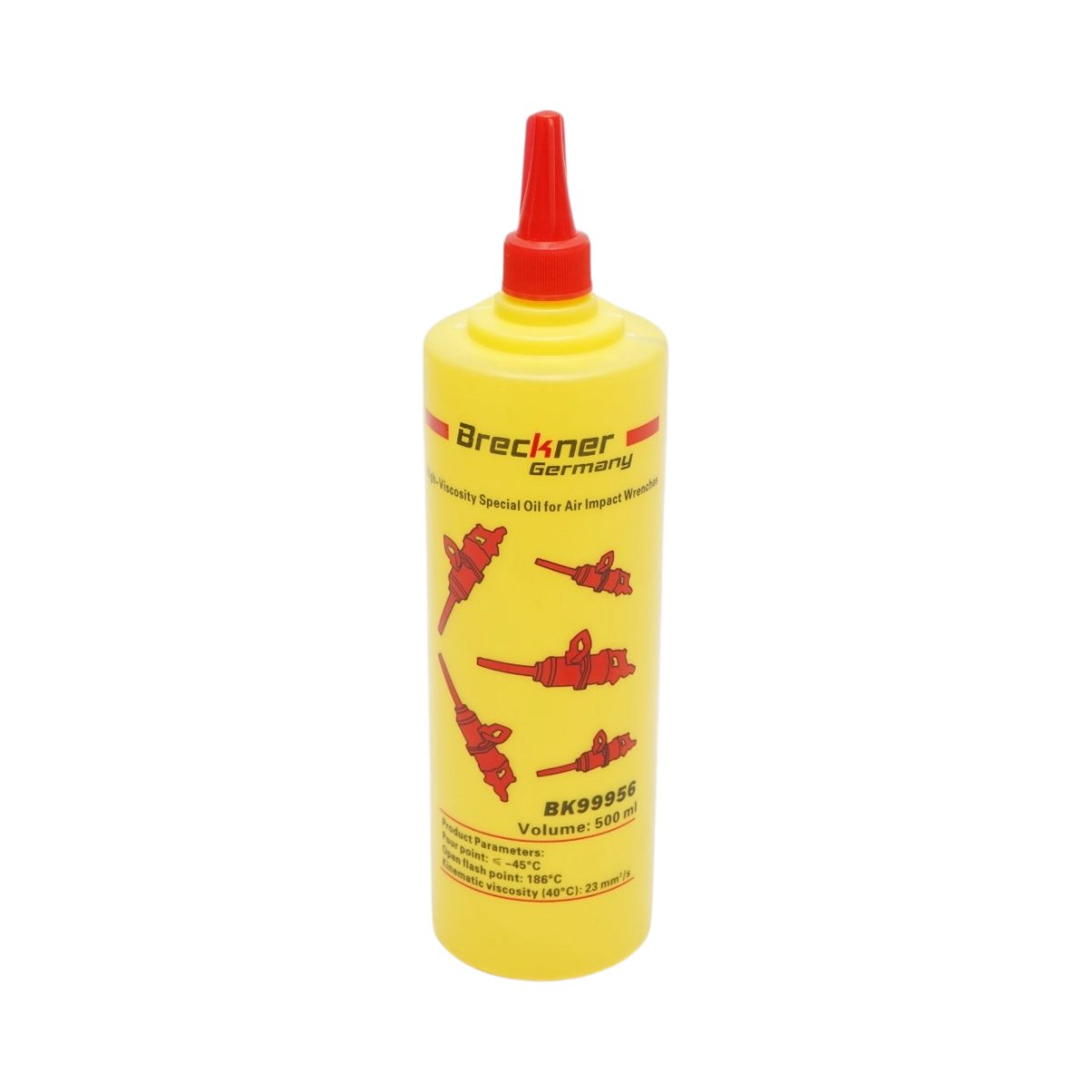 Ulei special cu vascozitate ridicata pentru scule pneumatice cu impact galben 500ml Breckner Germany