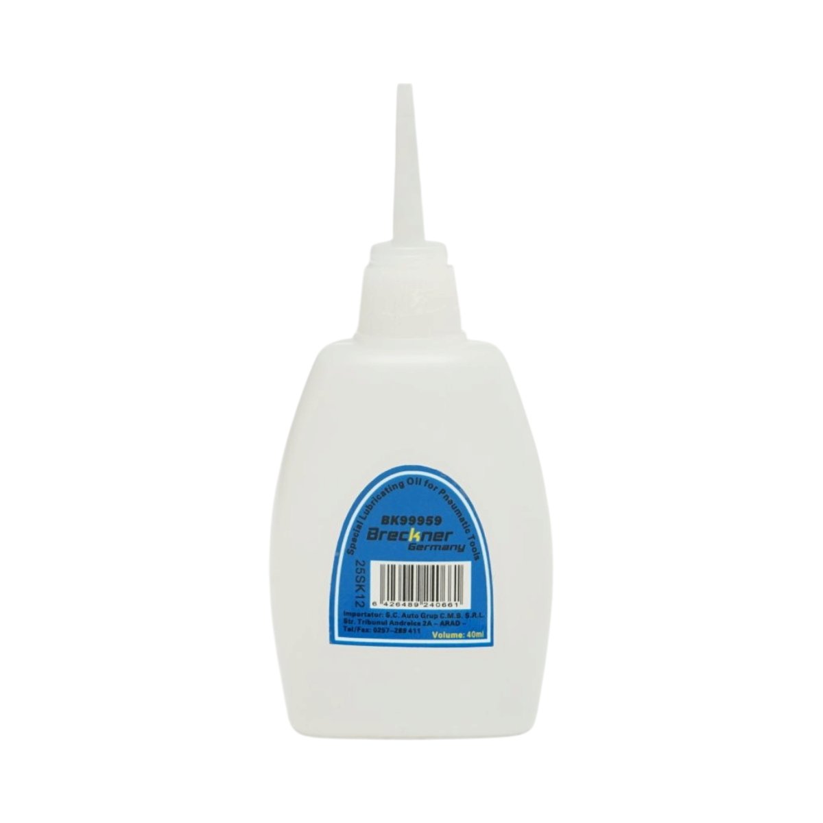 Ulei lubrifiant special pentru scule pneumatice transparent 40ml Breckner Germany