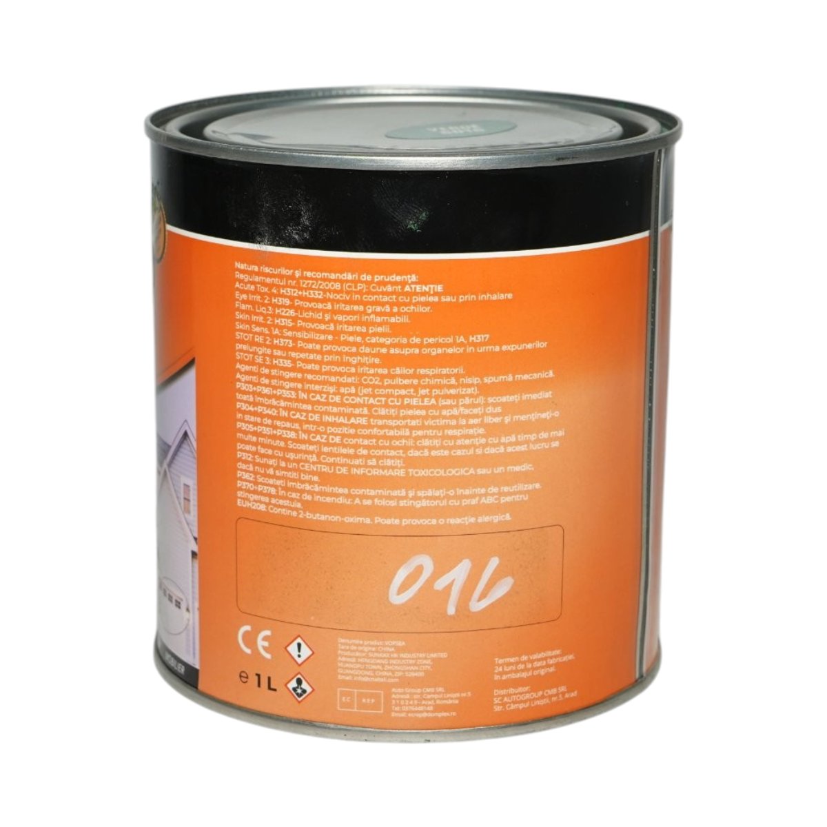 Vopsea email anticoroziva 3 in 1 verde 6016 pe baza de solvent 1L, direct pe rugina, interior si exterior Breckner Germany - imagine 3