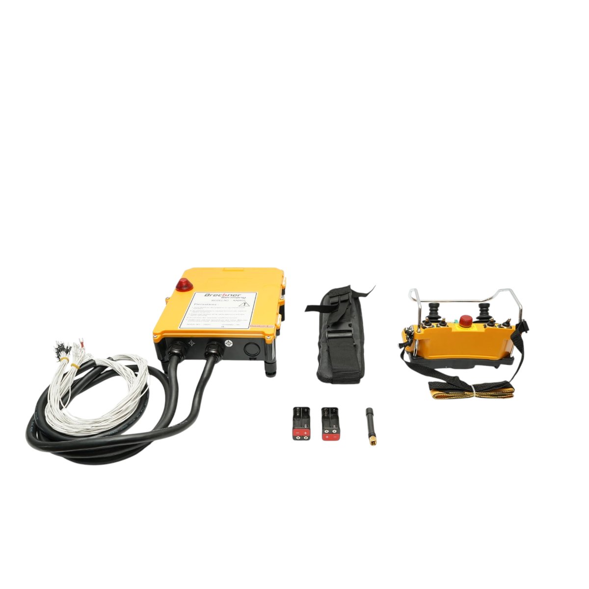 Telecomanda industriala wireless 24V-500V AC/DC cu joystick dublu si butoane IP65 Breckner Germany - imagine 2