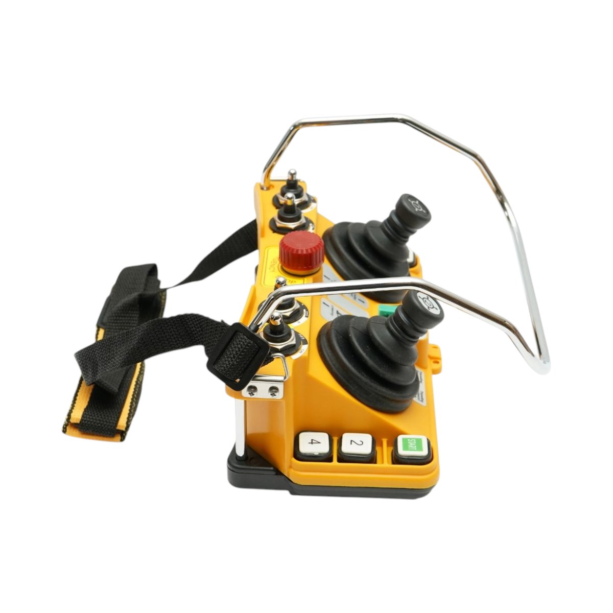 Telecomanda industriala wireless 24V-500V AC/DC cu joystick dublu si butoane IP65 Breckner Germany - imagine 6
