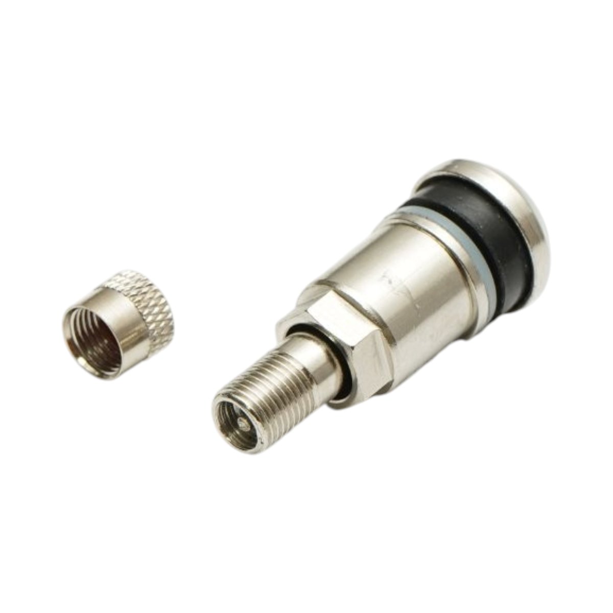Valva roata tubeless 45mm alama TR413 cromata MS525AL - imagine 2