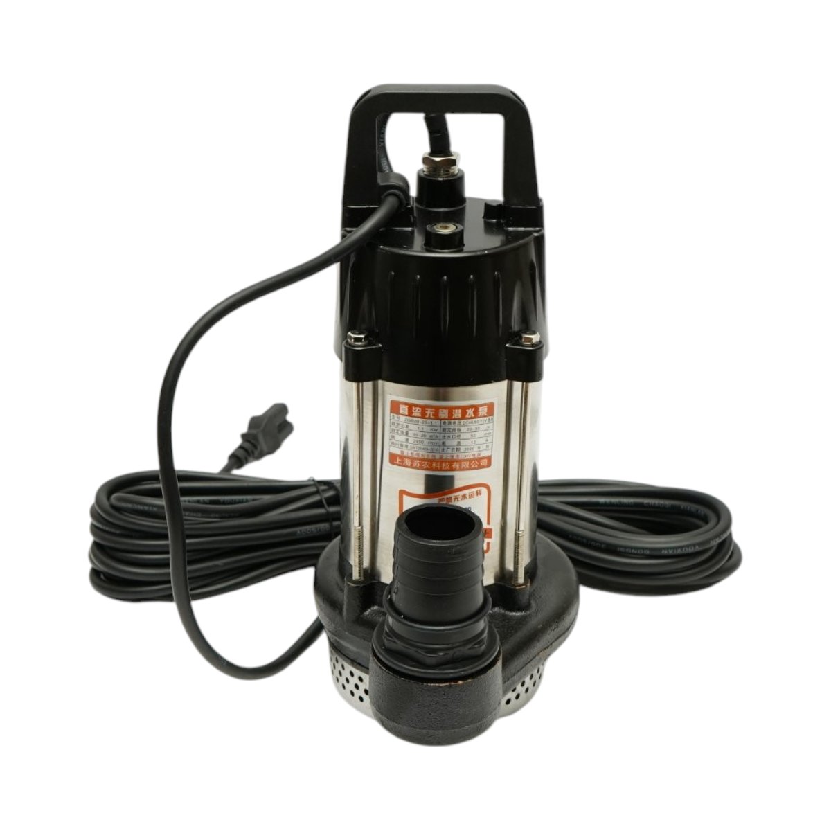 Pompa apa submersibila brushless 48V, 1100W, debit 15-20 m3/h pentru masina electrica automata de spalat autobuze si camioane AAA548 - imagine 3