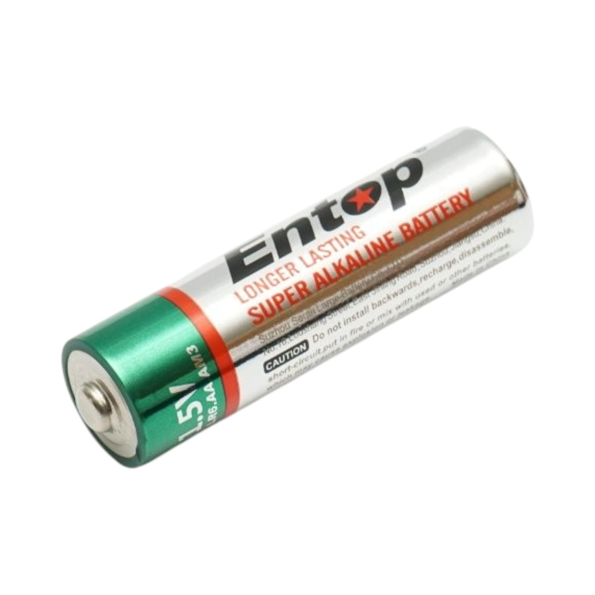 Baterie alcalina AA 1.5V LR6 AM3 4 buc/set Entop - imagine 3