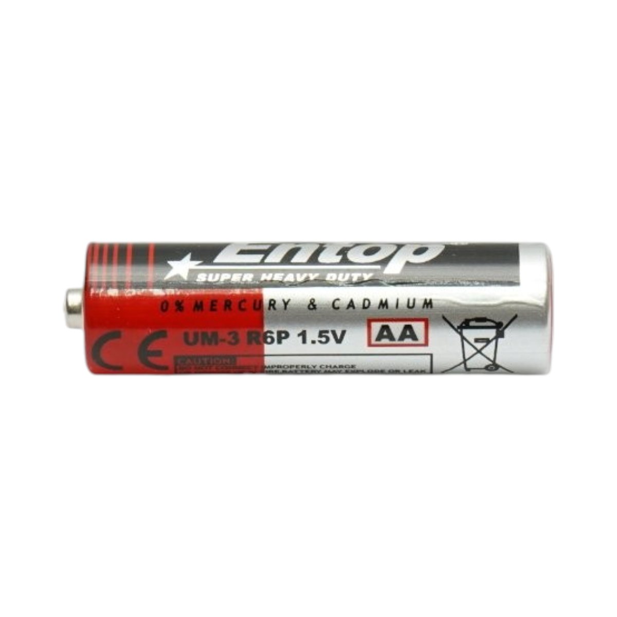 Baterie zinc-carbon AA 1.5V R6P UM-3 4 buc/set Super Heavy Duty EnergyMax Entop - imagine 4