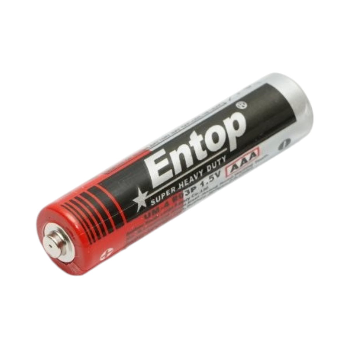 Baterie zinc-carbon AAA 1.5V R03P UM-4 4 buc/set Super Heavy Duty EnergyMax Entop - imagine 3