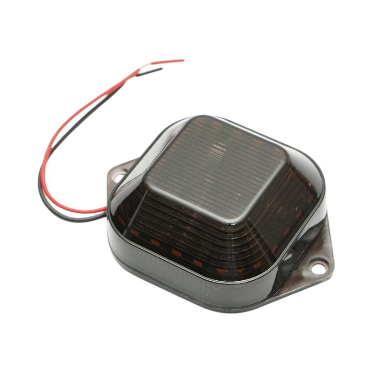 Lampa laterala LED patrata 12-24V, galben fumuriu, 24 LED-uri 60x60mm Breckner Germany - imagine 5