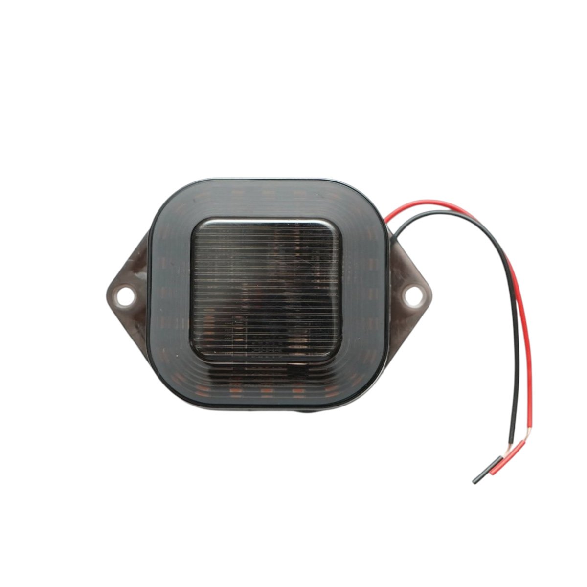 Lampa laterala LED patrata 12-24V, galben fumuriu, 24 LED-uri 60x60mm Breckner Germany