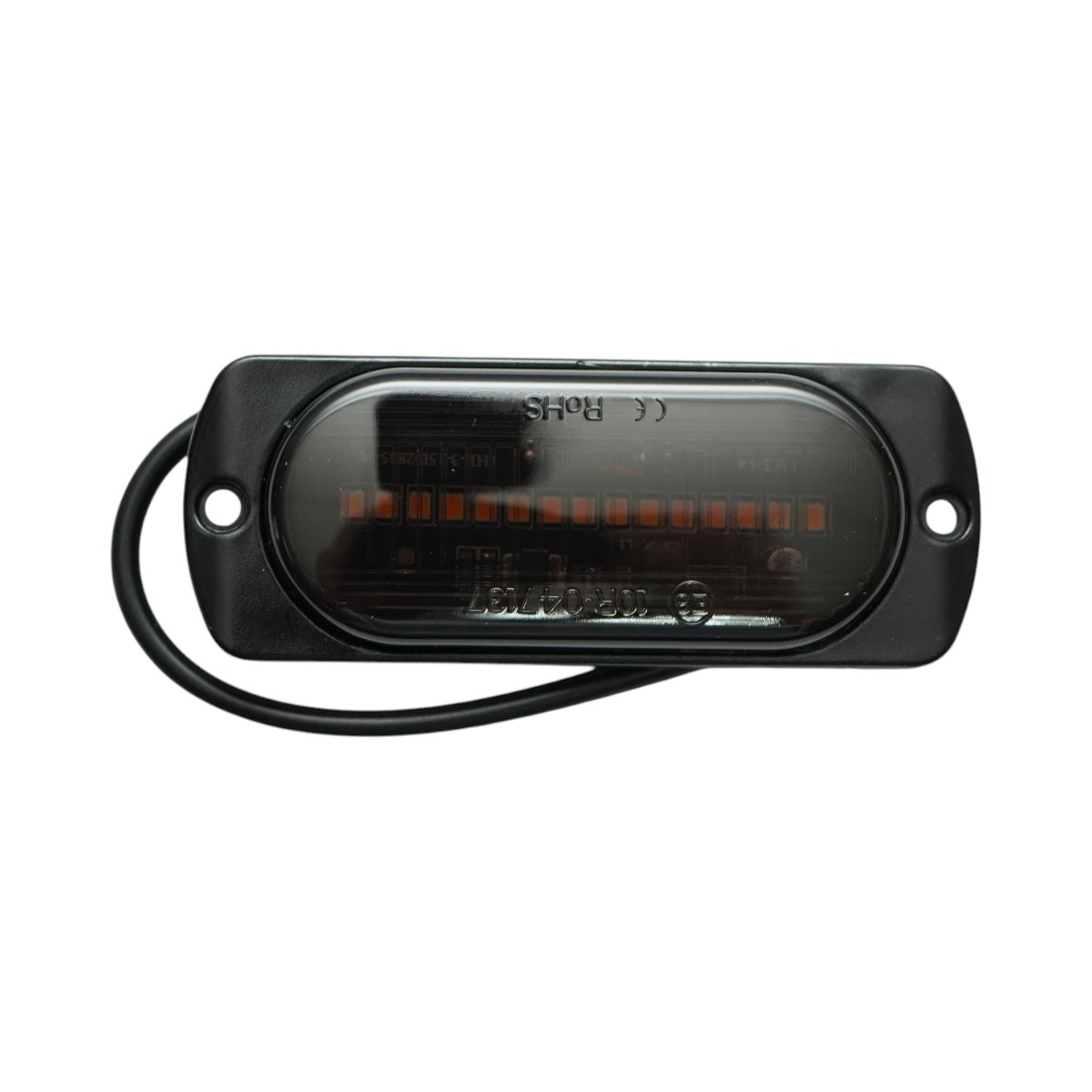 Lampa laterala LED 9-80V, galben fumuriu, 15 LED-uri 100x38x12mm Breckner Germany