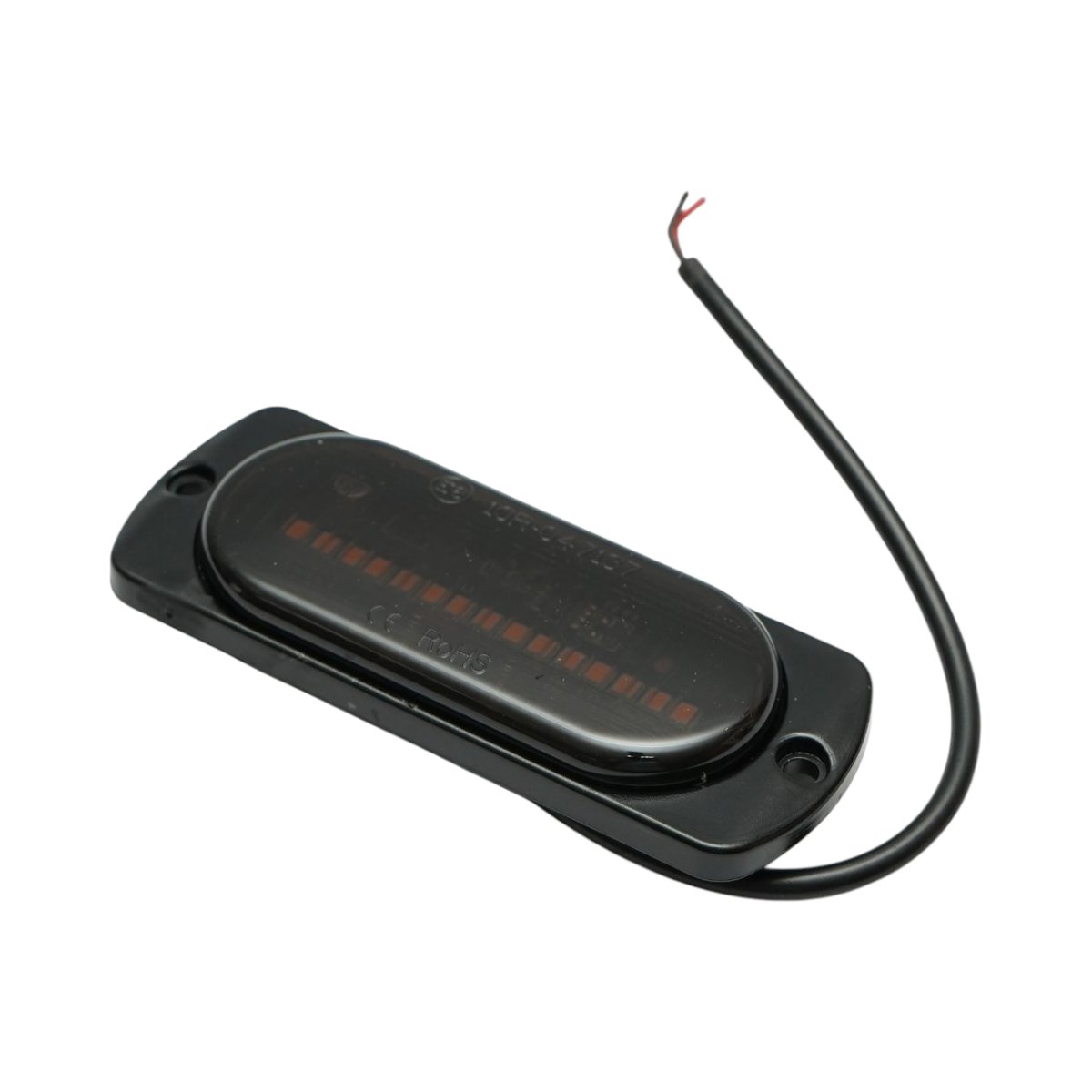 Lampa laterala LED 9-80V, galben fumuriu, 15 LED-uri 100x38x12mm Breckner Germany - imagine 5