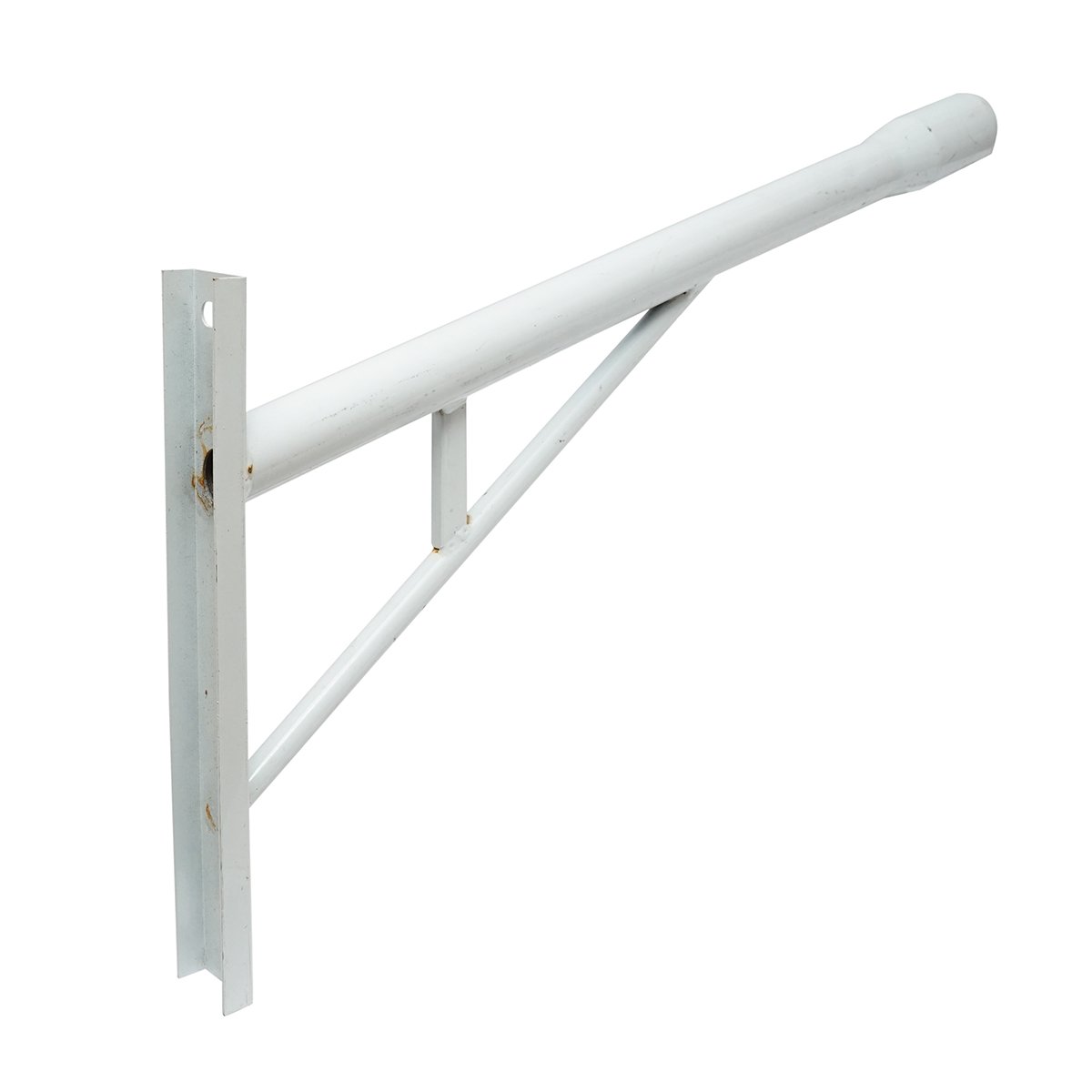 Suport brat orizontal montaj lampa iluminat stradal Ø50x400x720mm - imagine 3