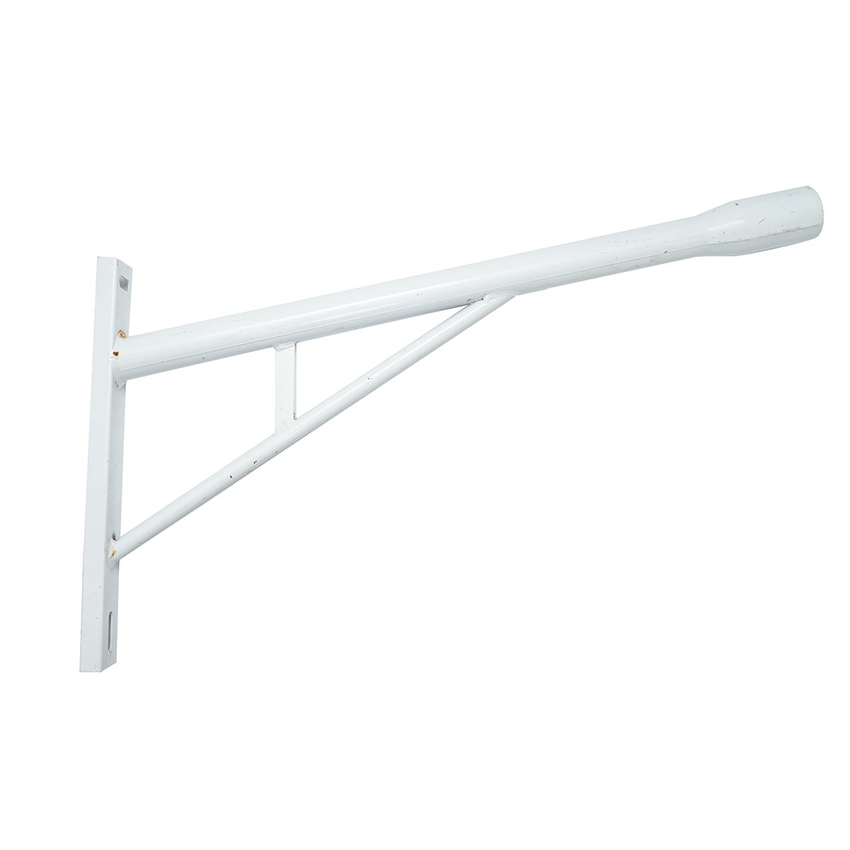 Suport brat orizontal montaj lampa iluminat stradal Ø50x400x720mm - imagine 2