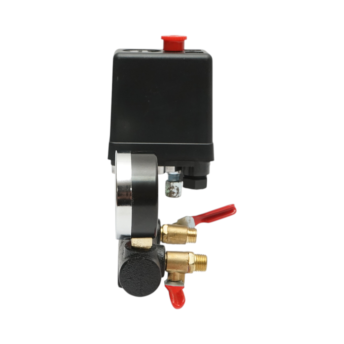 Presostat complet cu manometru 220V, 15A, presiune maxima 12 bar pentru compersor aer DISGM62, DISGM63, DISGM66 - imagine 4