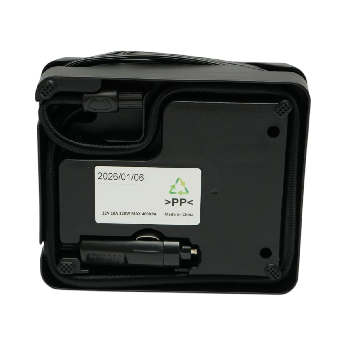 Kit reparatie pana anvelope cu compresor 12V si solutie etansare 450ml Breckner Germany - imagine 9
