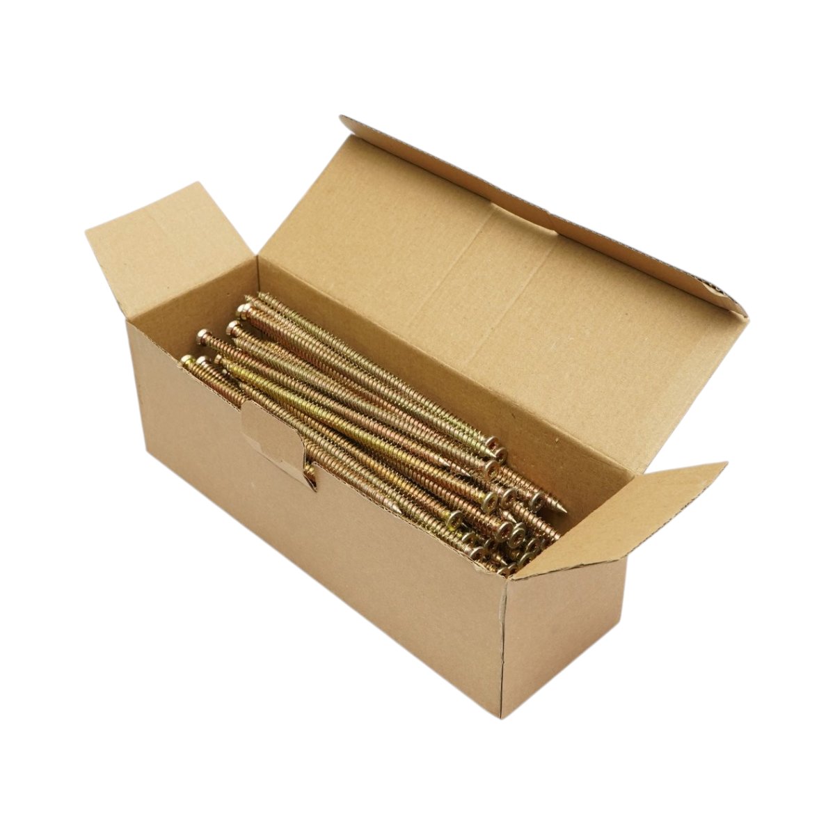 Surub montaj usi-ferestre 7.5x182mm, torx TX30, otel zincat galben 100 buc/cutie - imagine 5