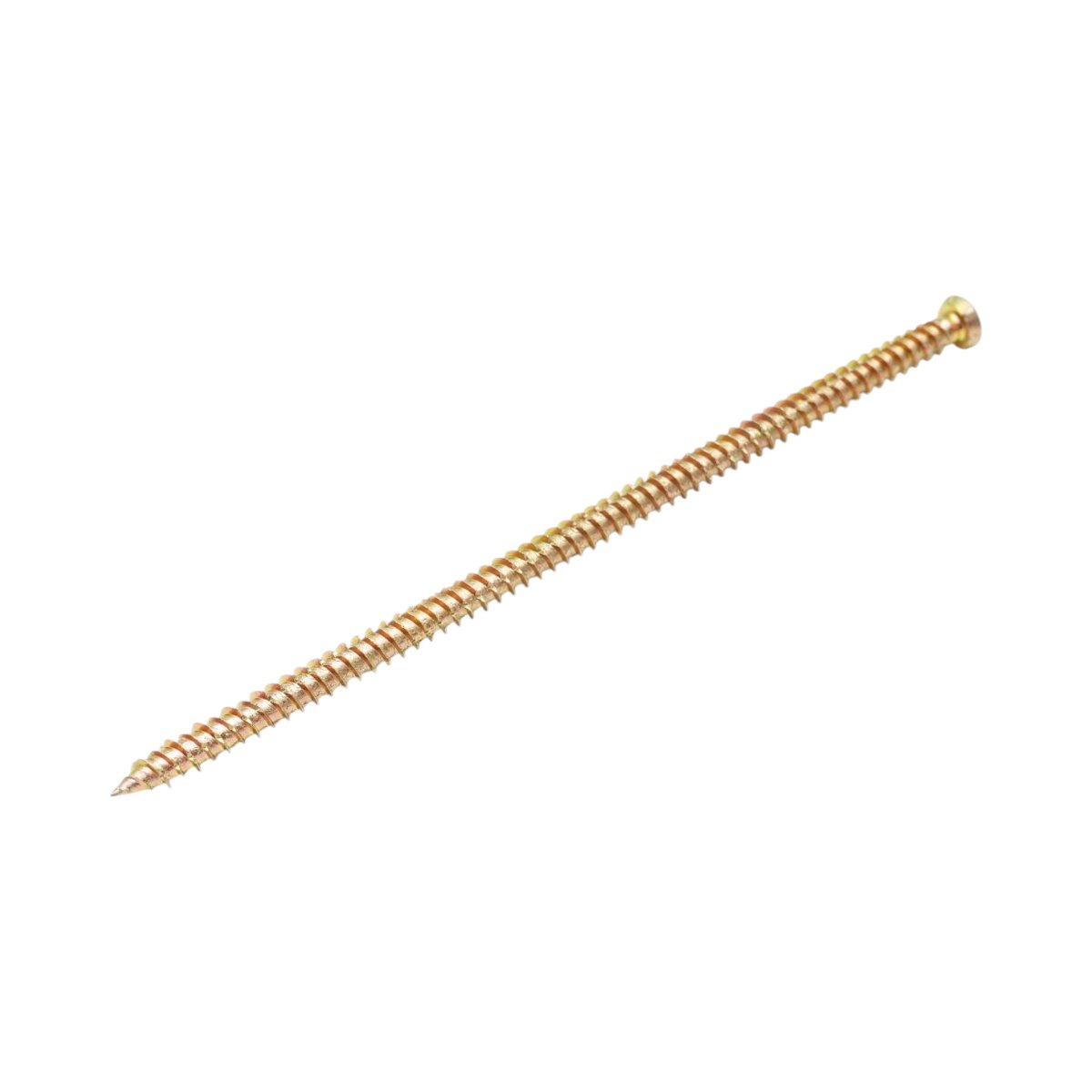 Surub montaj usi-ferestre 7.5x182mm, torx TX30, otel zincat galben 100 buc/cutie - imagine 2