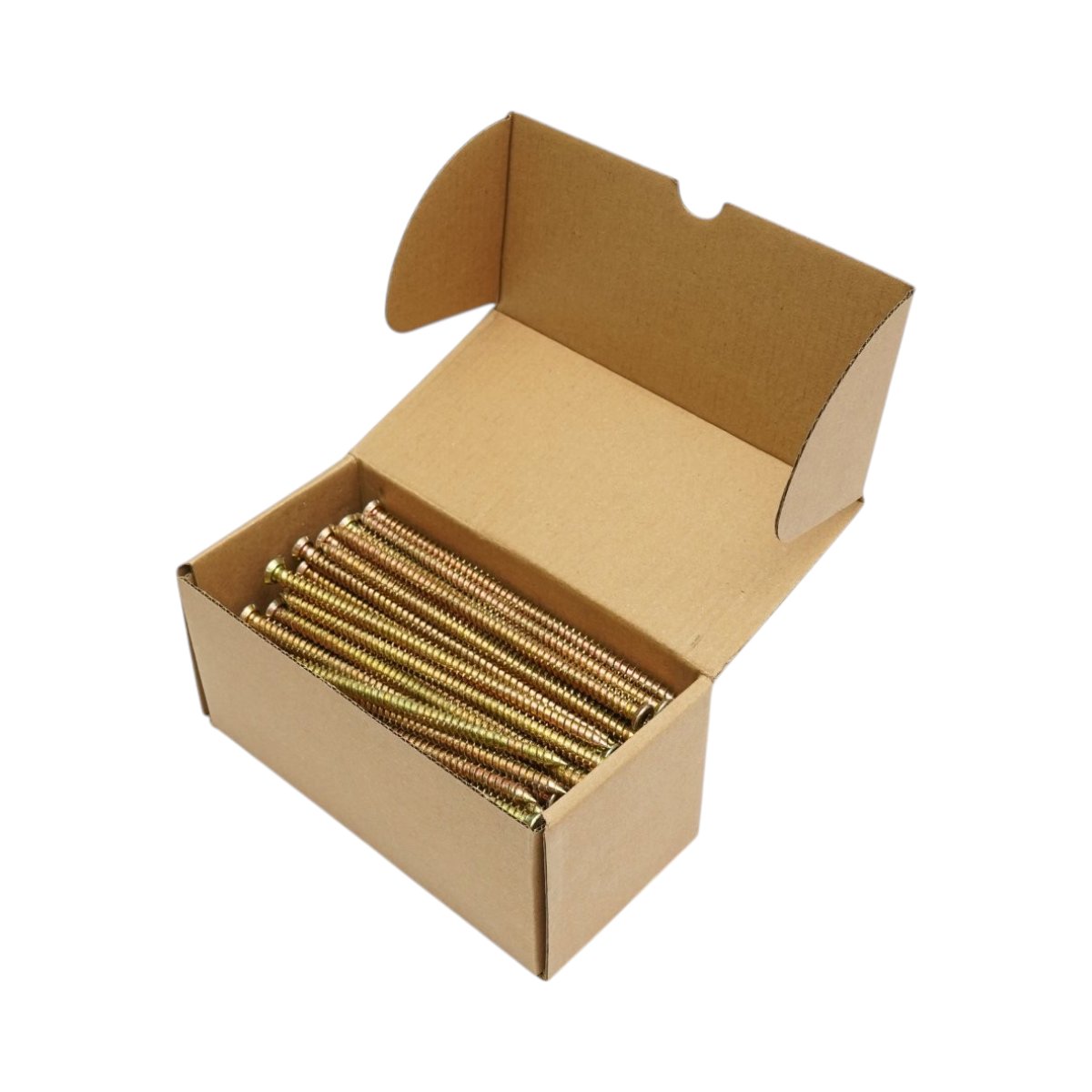 Surub montaj usi-ferestre 7.5x152mm, torx TX30, otel zincat galben 100 buc/cutie - imagine 5