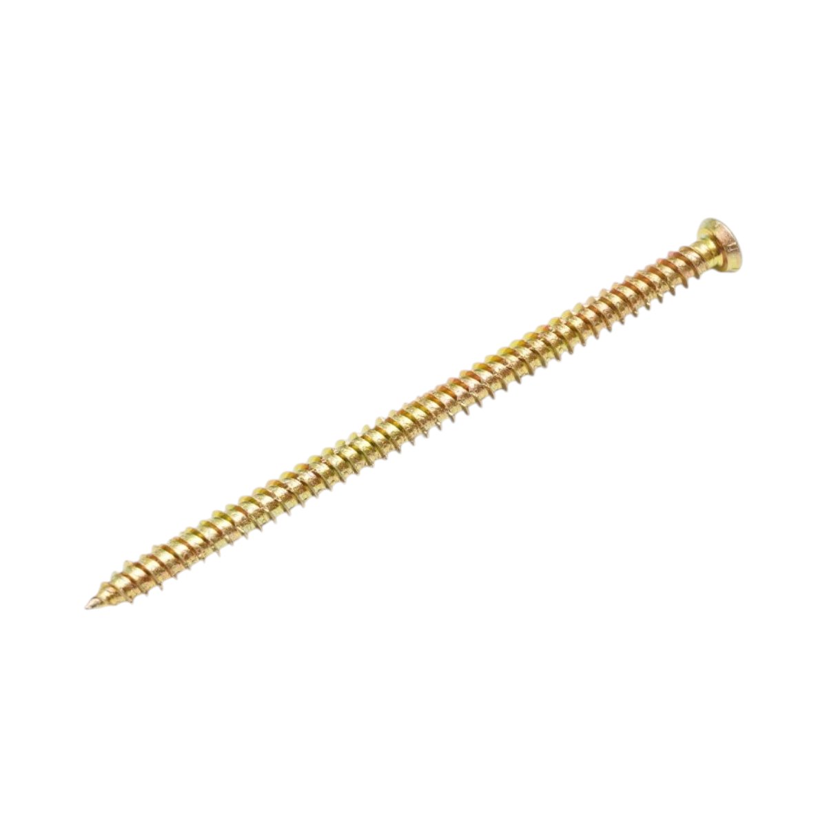 Surub montaj usi-ferestre 7.5x132mm, torx TX30, otel zincat galben 100 buc/cutie - imagine 2