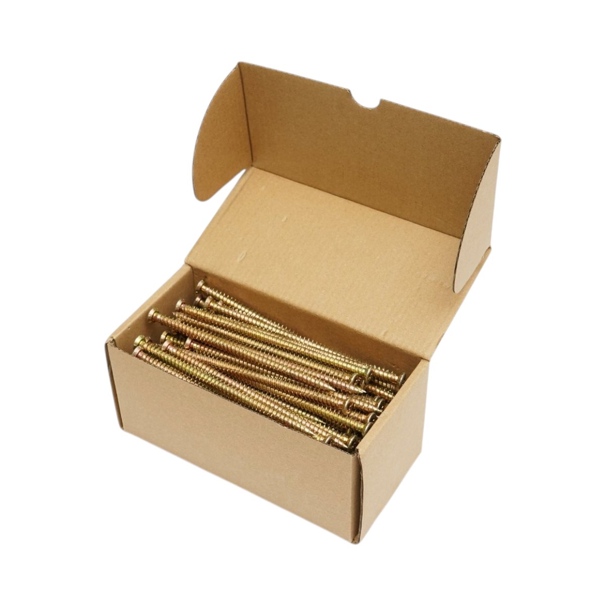 Surub montaj usi-ferestre 7.5x132mm, torx TX30, otel zincat galben 100 buc/cutie - imagine 5