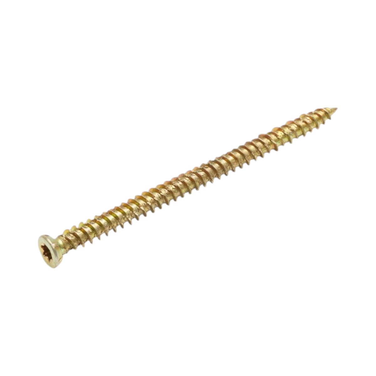Surub montaj usi-ferestre 7.5x112mm, torx TX30, otel zincat galben 100 buc/cutie - imagine 4