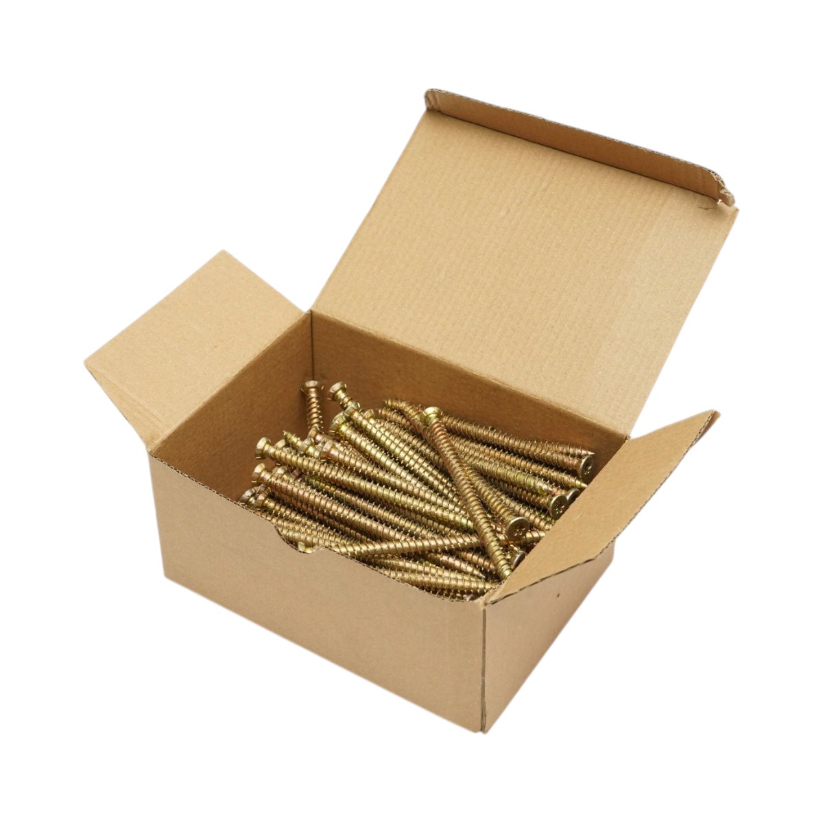 Surub montaj usi-ferestre 7.5x112mm, torx TX30, otel zincat galben 100 buc/cutie - imagine 5