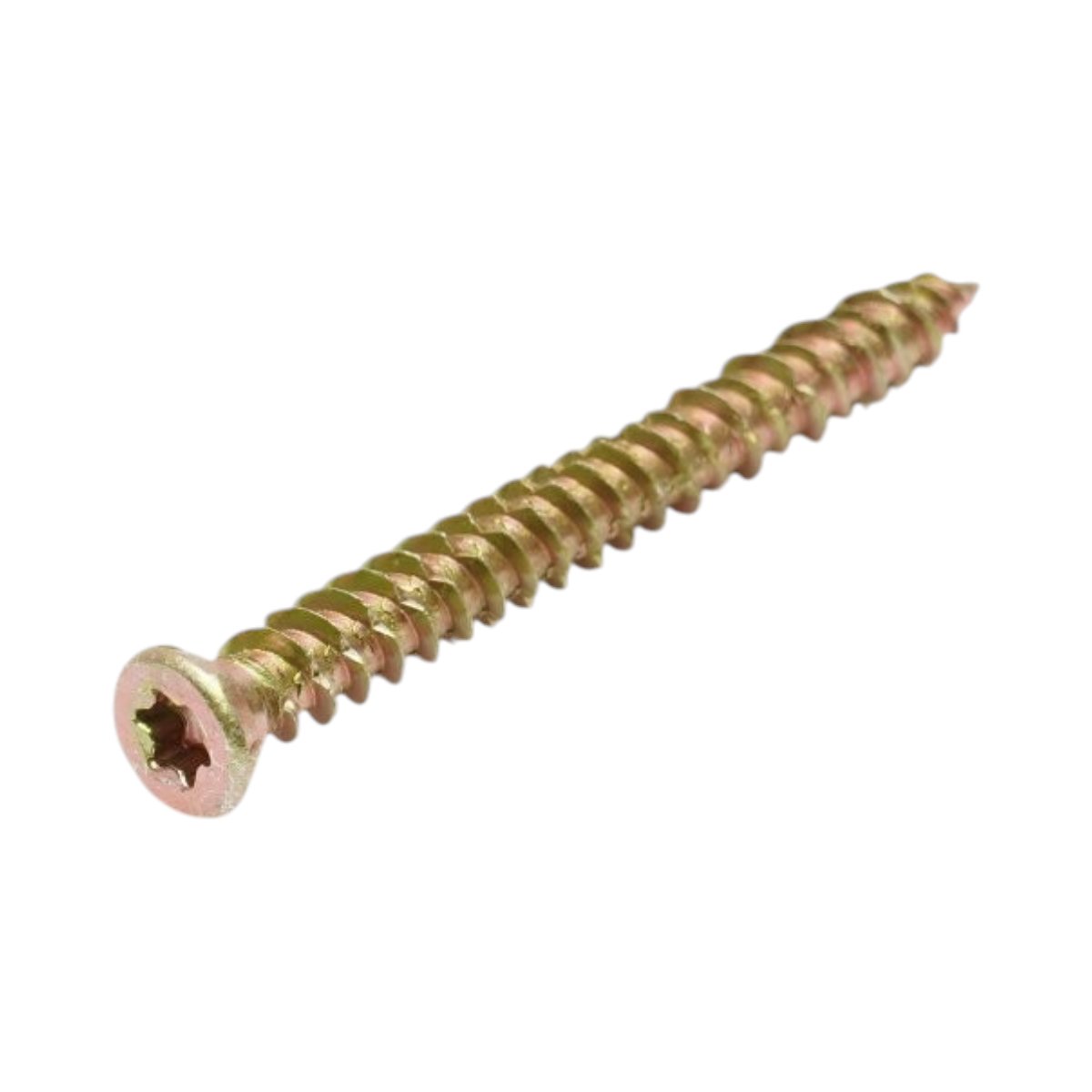 Surub montaj usi-ferestre 7.5x72mm, torx TX30, otel zincat galben 100 buc/cutie - imagine 4