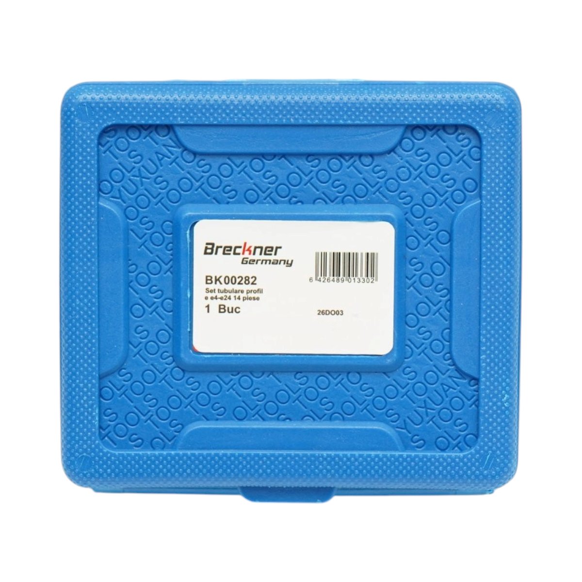 Trusa chei tubulare E-Torx E4-E24 Cr-V 14 piese Breckner Germany - imagine 5